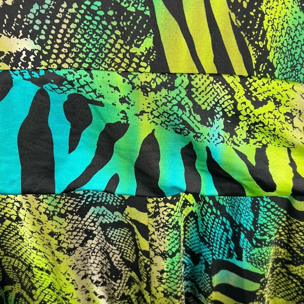 Anthony Studio Multi Reptile Print Maxi Dress Size Medium - Picture 6 of 12